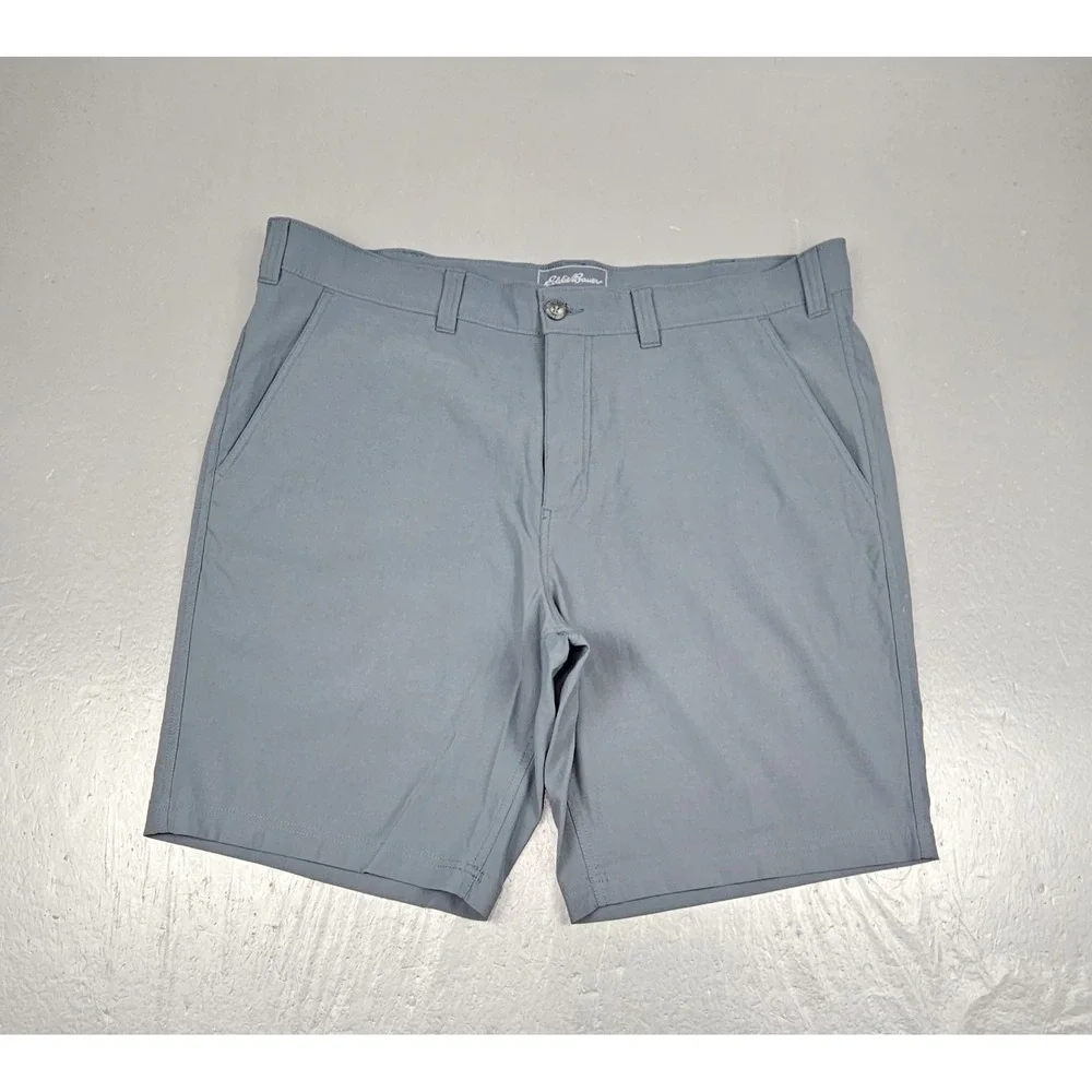Eddie Bauer Shorts Mens 40 Gray Travex Horizon Guide Stretch Hiking Outdoor